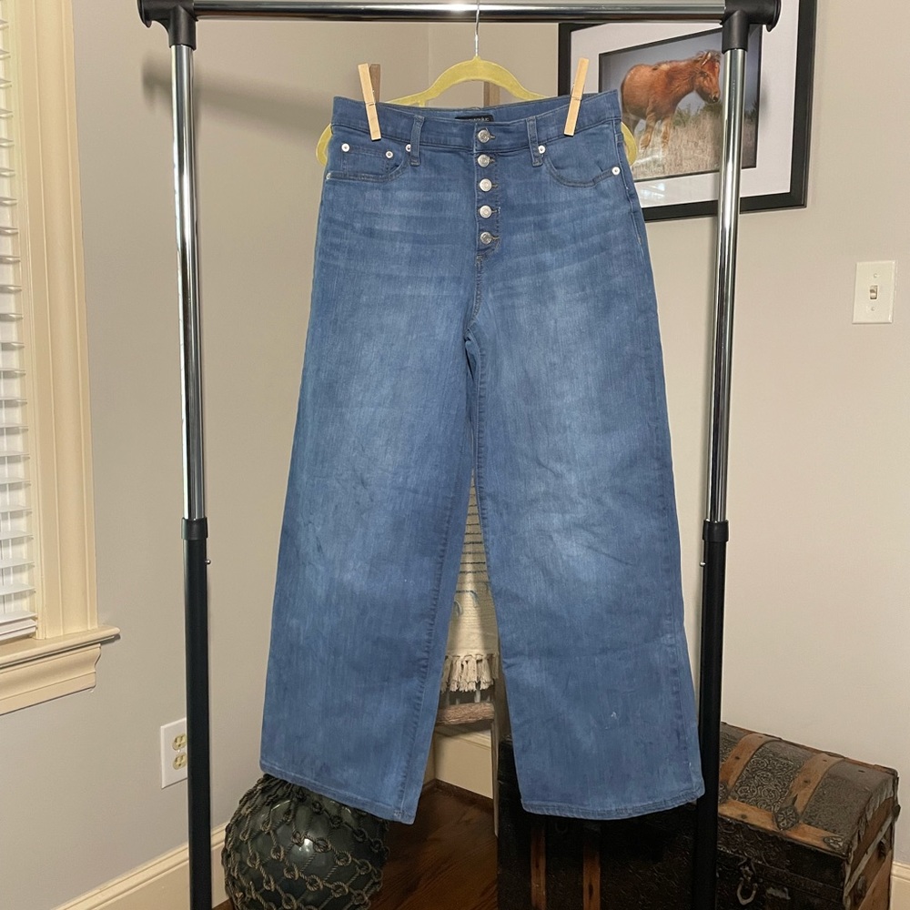 Banana Republic wide leg jeans